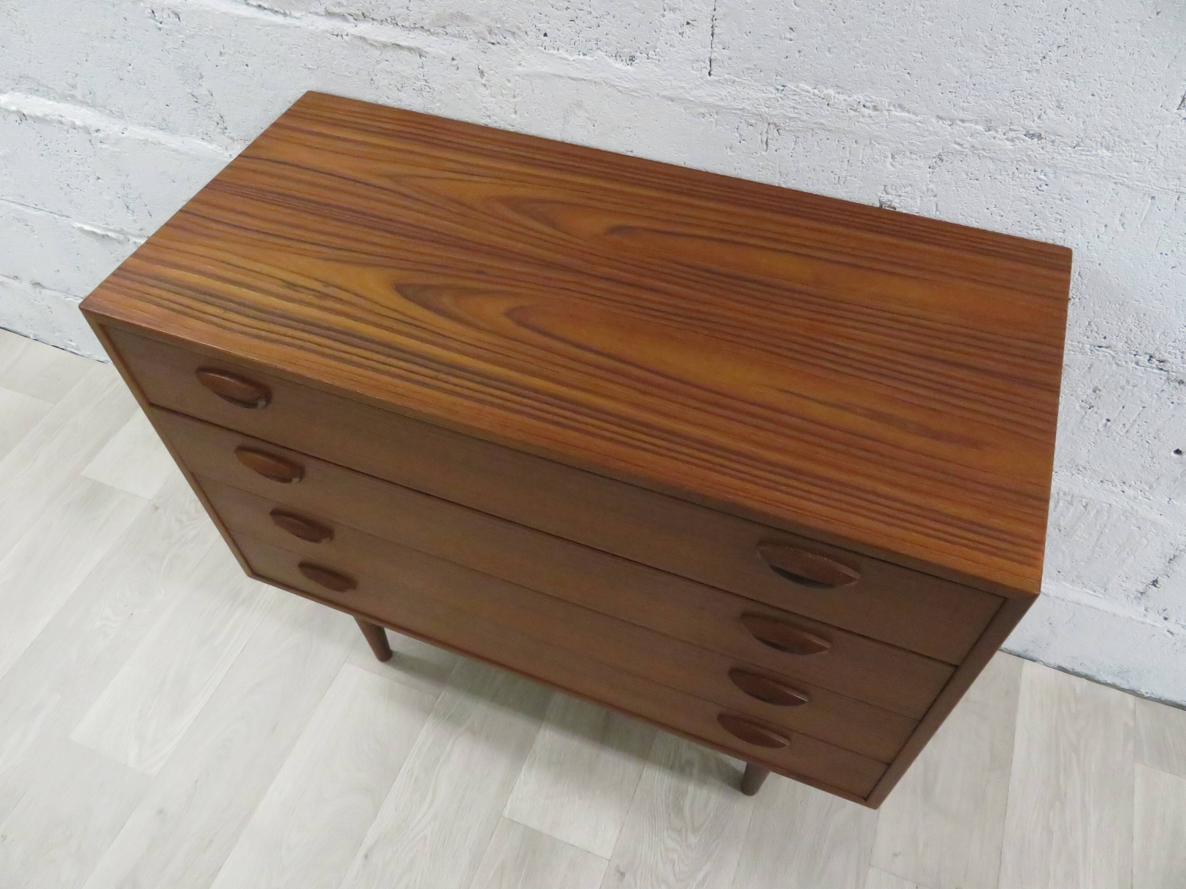 Scandinavian dresser by Kai Kristiansen vintage teak, 60