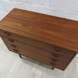 Scandinavian dresser by Kai Kristiansen vintage teak, 60