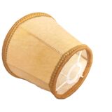 Antique lampshade in stretched parchment