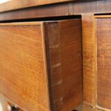 Mahogany veneer curved, English work, circa 1840