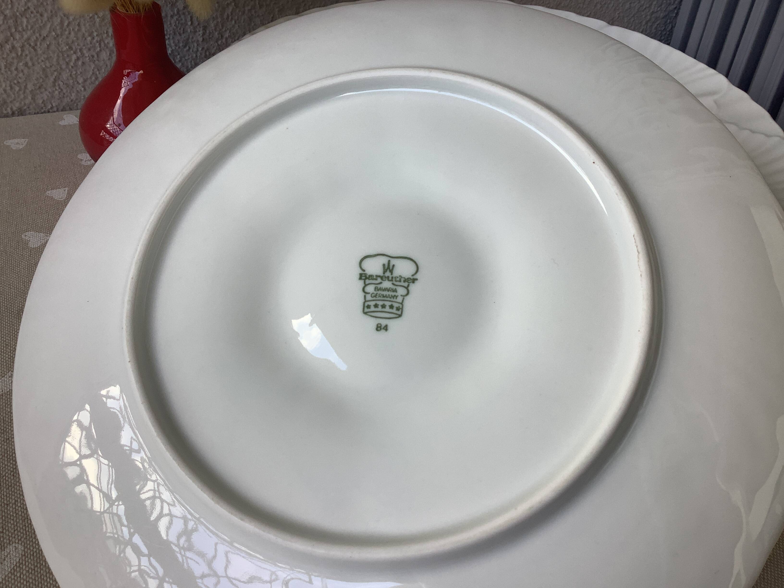 Bareuther Waldsassen Bavaria oyster plates