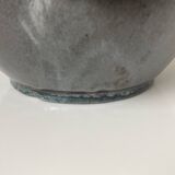 Beautiful ceramic vase with floral decoration by Paul Jacquet dating from the 1930s