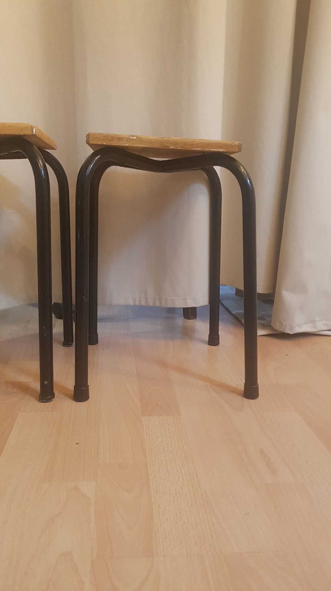 Set of 4 Mullca style stools