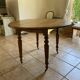 Solid wood table