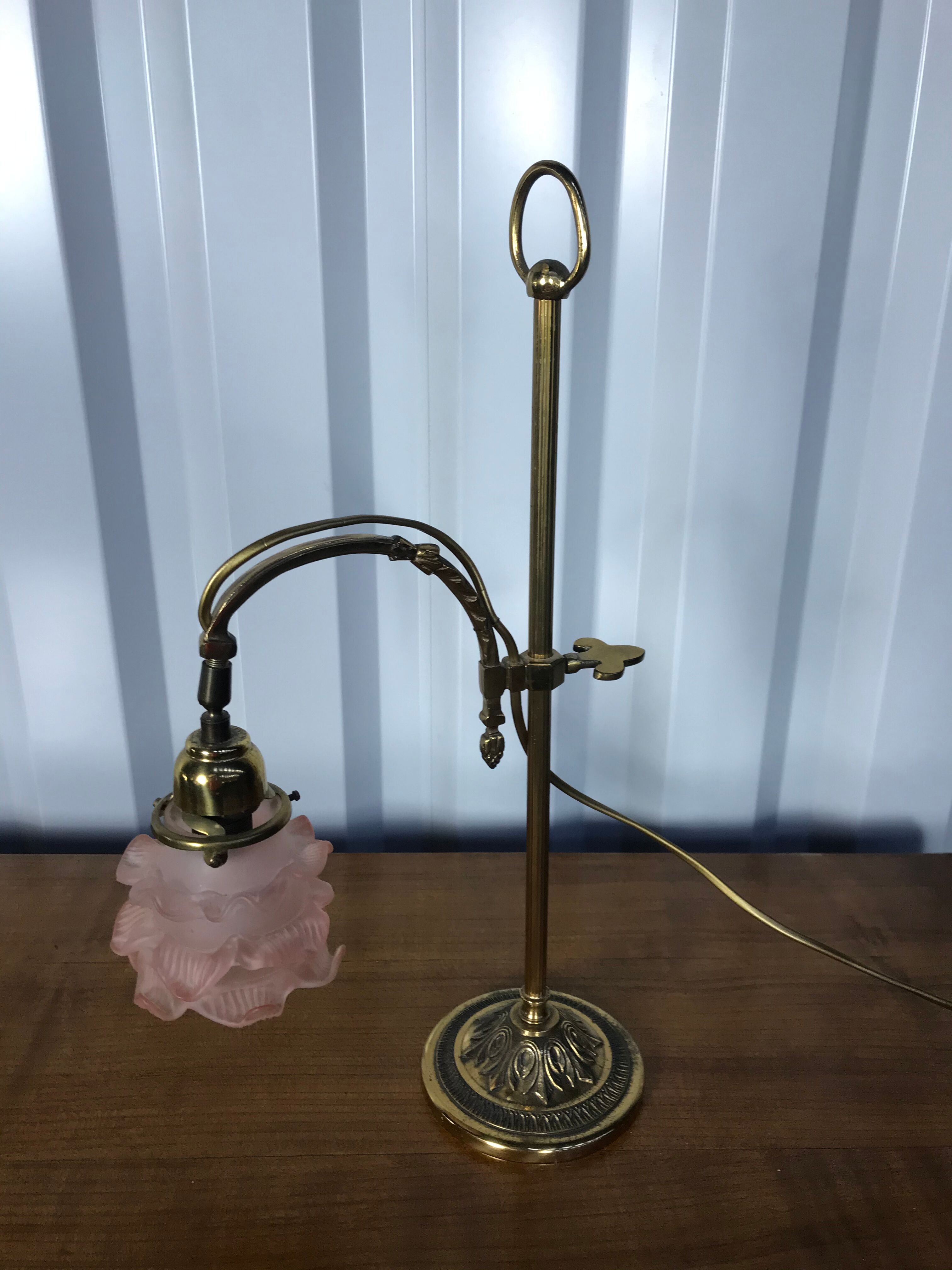 Art Nouveau art nouveau bedside lampshade glass