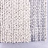 9x12 Soft Pastel White & Blue Vintage Rug, 273x357Cm