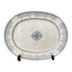 Grand plat ovale HB&Cie Terre de