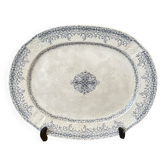 Grand plat ovale HB&Cie Terre de Fer