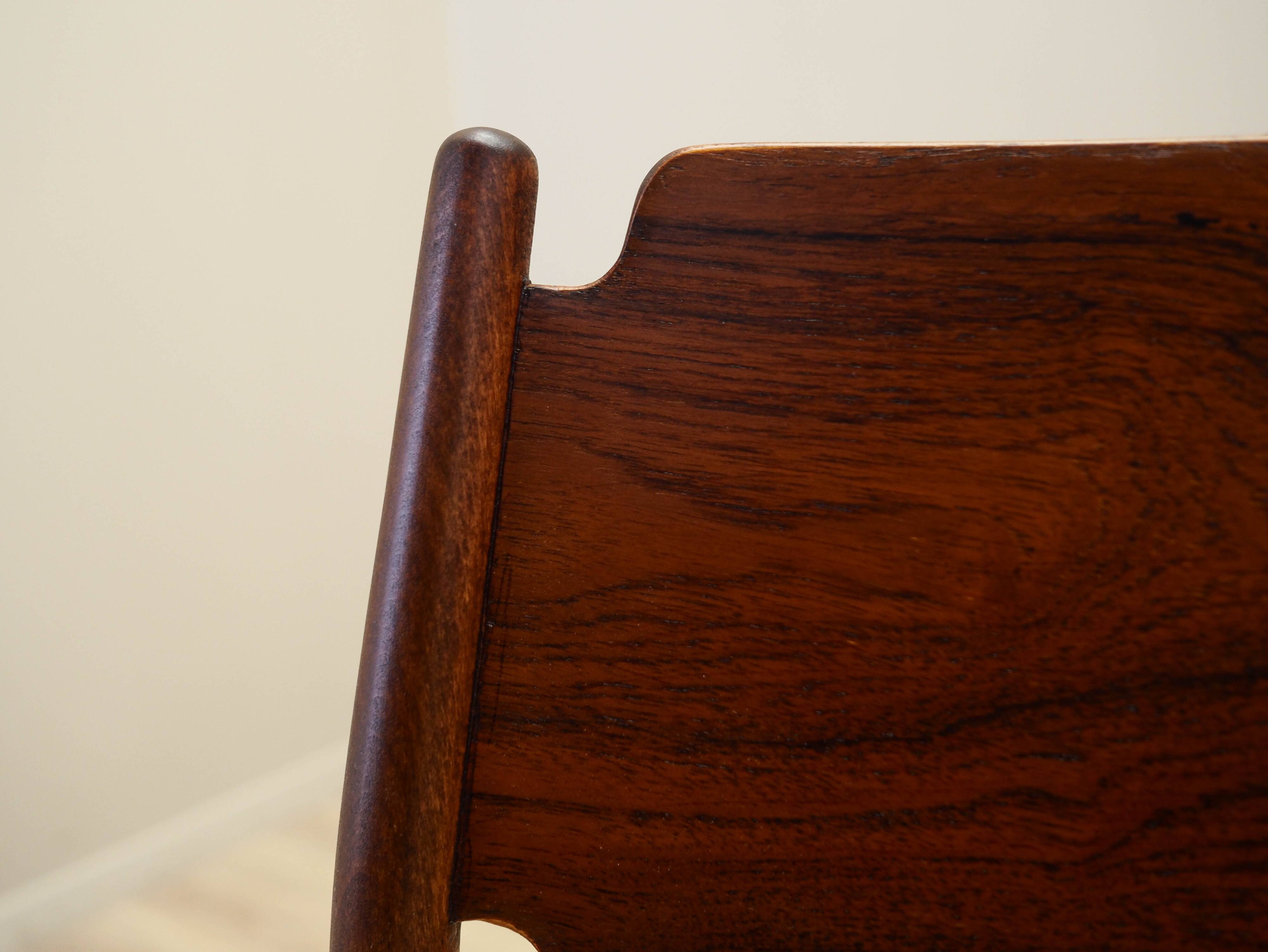 Set of four chairs, Danish design, 1970s, production: Denmark