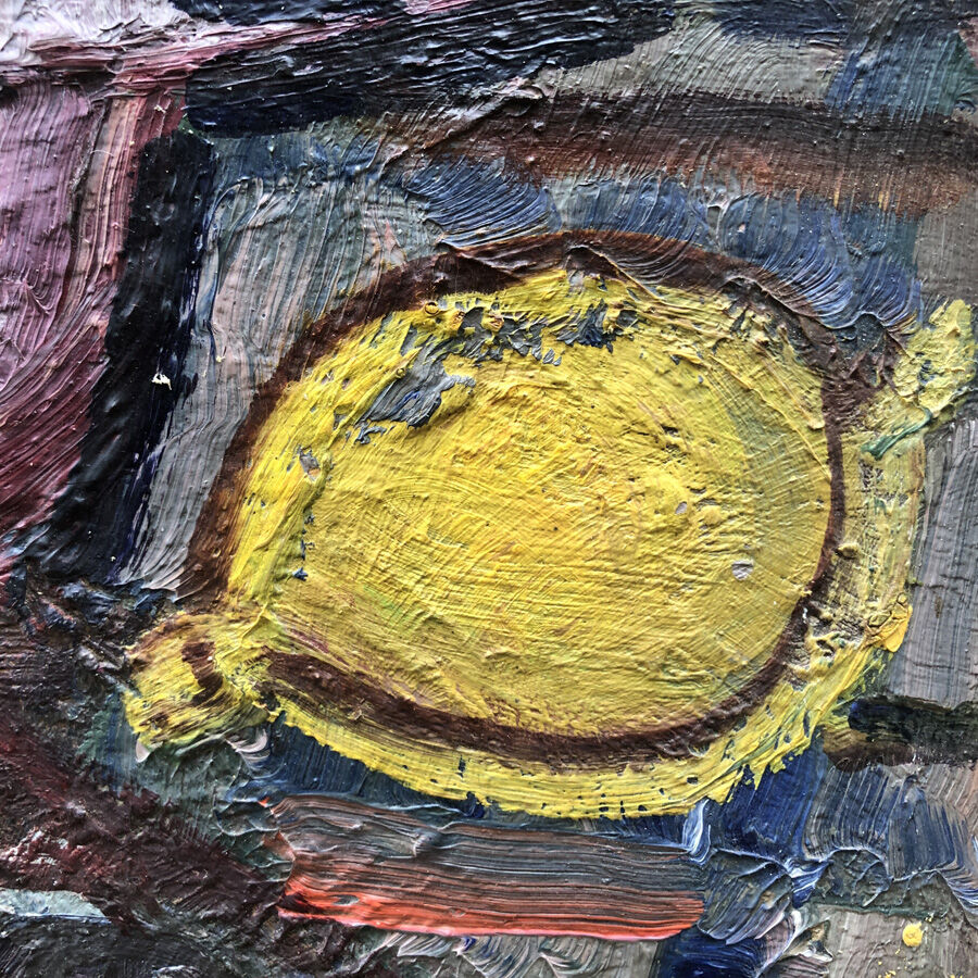 Old still life painting by A.Pietri