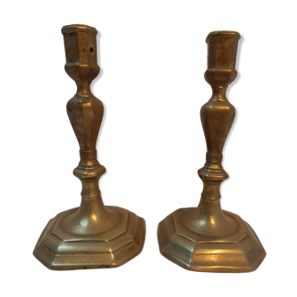 Candle holders with cut sides