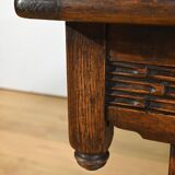 Oak Desk Table, Neo-Gothic style – Early 20th century