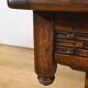 Table, bureau en chêne, style Néogothique – début XXème