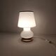 Murano glass table lamp. Italy, 1980s.
