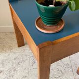 Vintage Scandinavian Cube Bedside Table