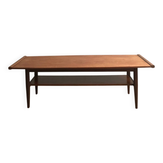 Table basse en teck, édition Myer, 1960