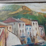 Oil on panel