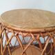 Table d'appoint en rotin