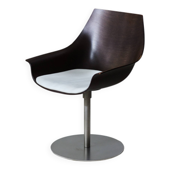 Fauteuil en cuir Cox par Ostwald et Nolting pour Lapalma Italie