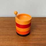 Extendable space-age pivoting bowls from the mid-century by Emsa, 1960s, set of 2.