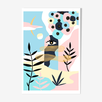 Art print “SPRING IS COMING”, 30x40cm