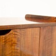 Mid-century walnut dresser by František Jirák, storage cabinet, 1970s