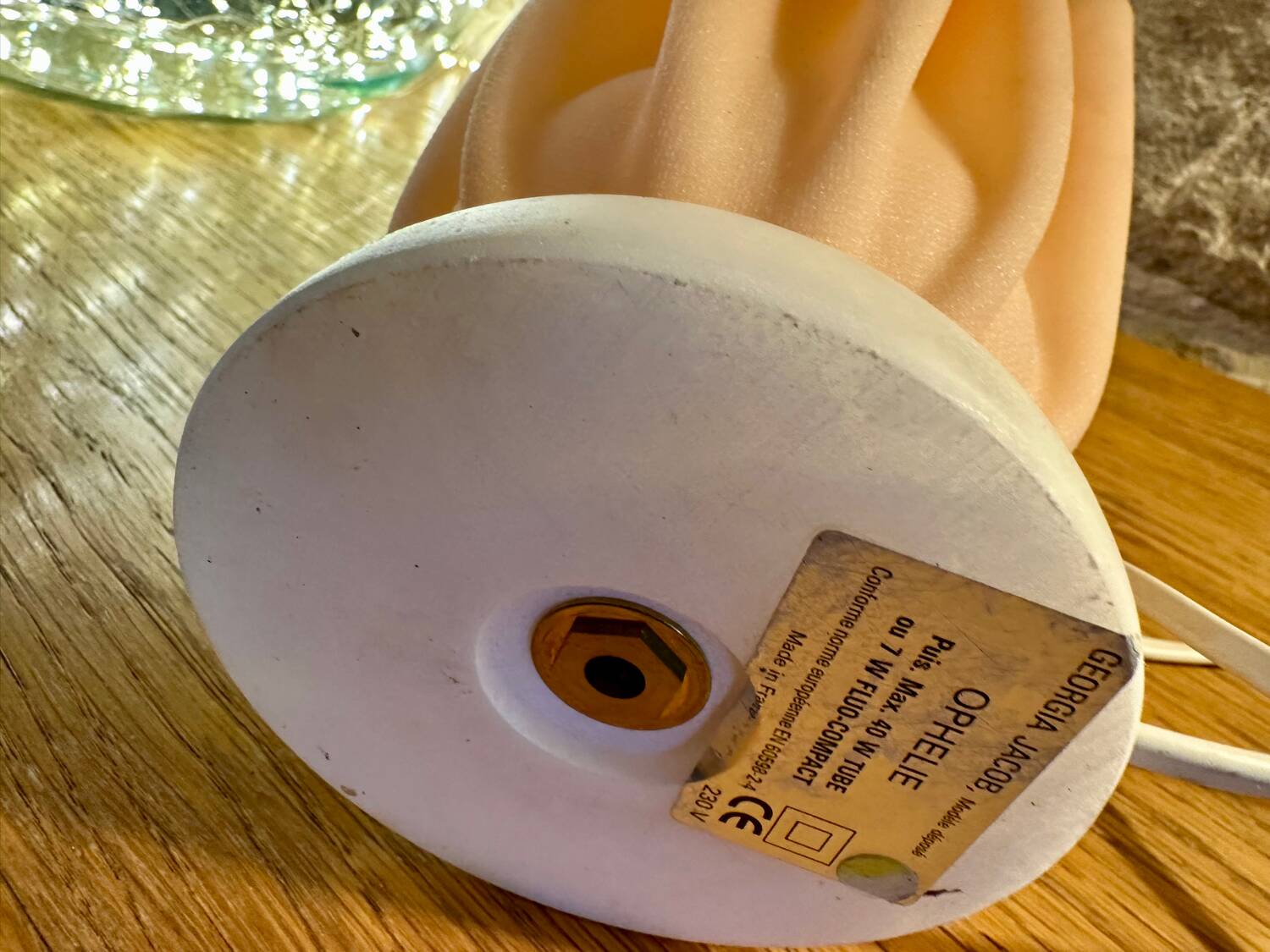 Ophelia Georgina Jacob lamp 1975