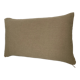 Plain beige linen cushion