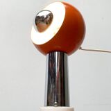 Mid-century space age magnetic clamp table or shelf lamp from the 1960s.