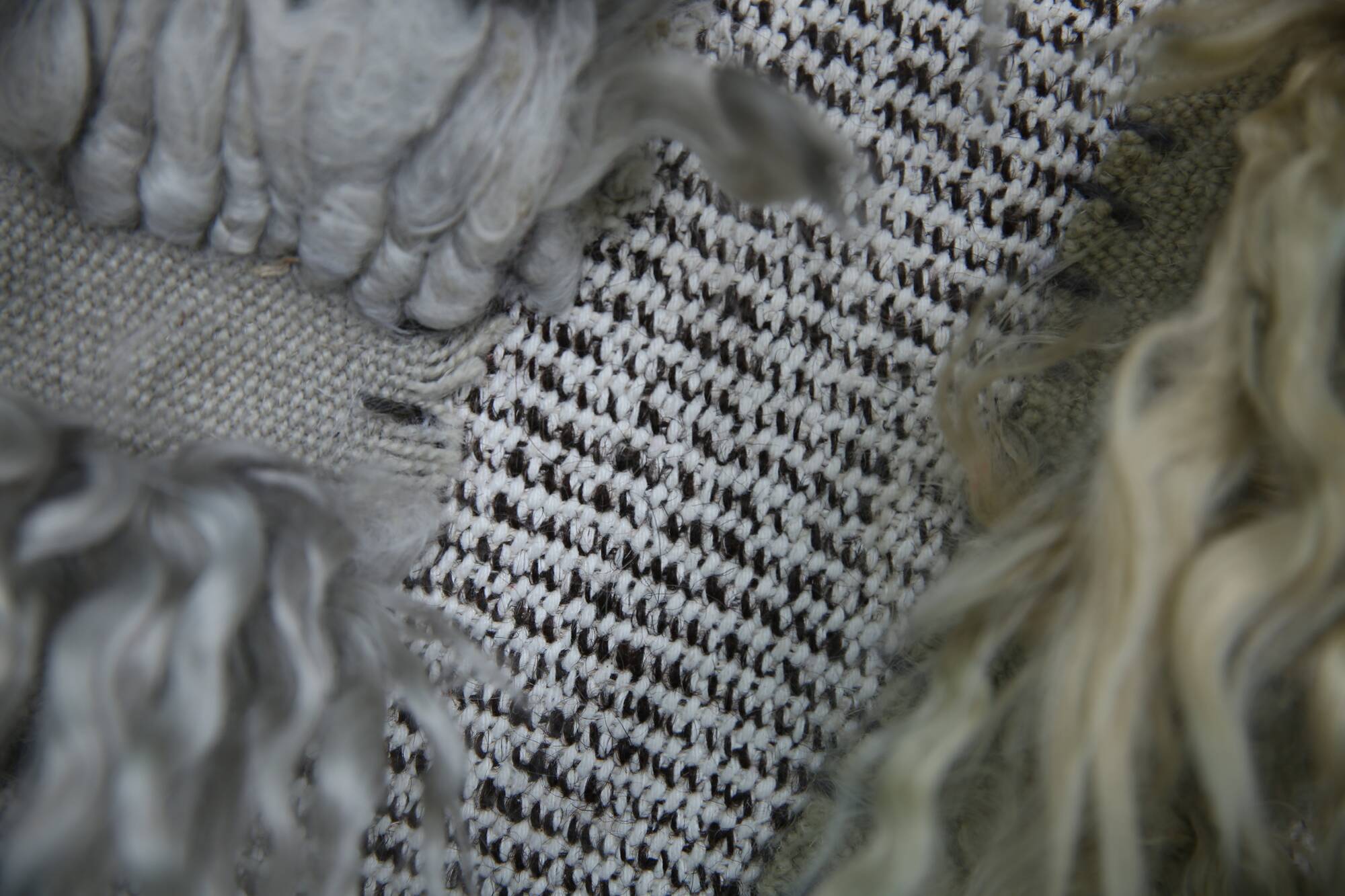 Handmade Vintage Wall Rug, 90x98Cm