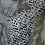 Handmade Vintage Wall Rug, 90x98Cm