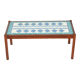Table basse en mosaïque, années 1970