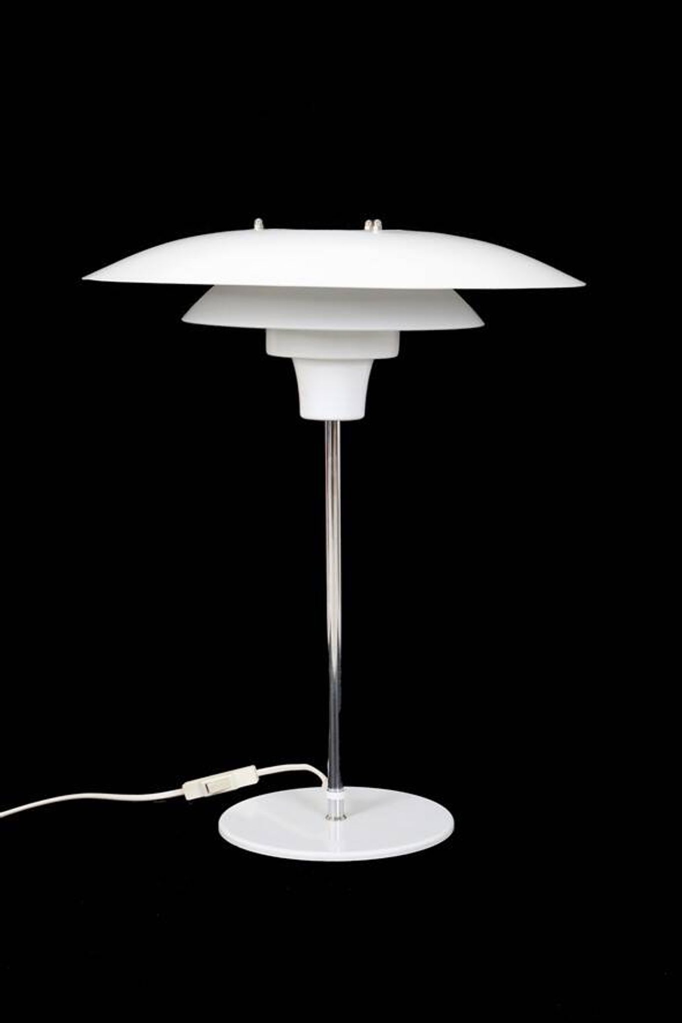 Danish modern design multilayer table lamp / desk lamp / 1970s / 1980s