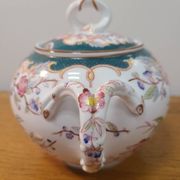Sarreguemines porcelain - sugar bowl model minton