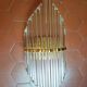 Crystal Glass Wall Sconce. Venini Style