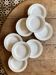 Set of 8 vintage deep plates in German porcelain.