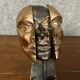 Yves Lohe: double patina bronze sculpture circa 1970