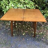 Old game wood table