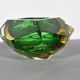 Vintage design Murano Sommerso glass bowl vase by Flavio Poli, 1970s