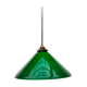 Lampe opaline verte ancienne