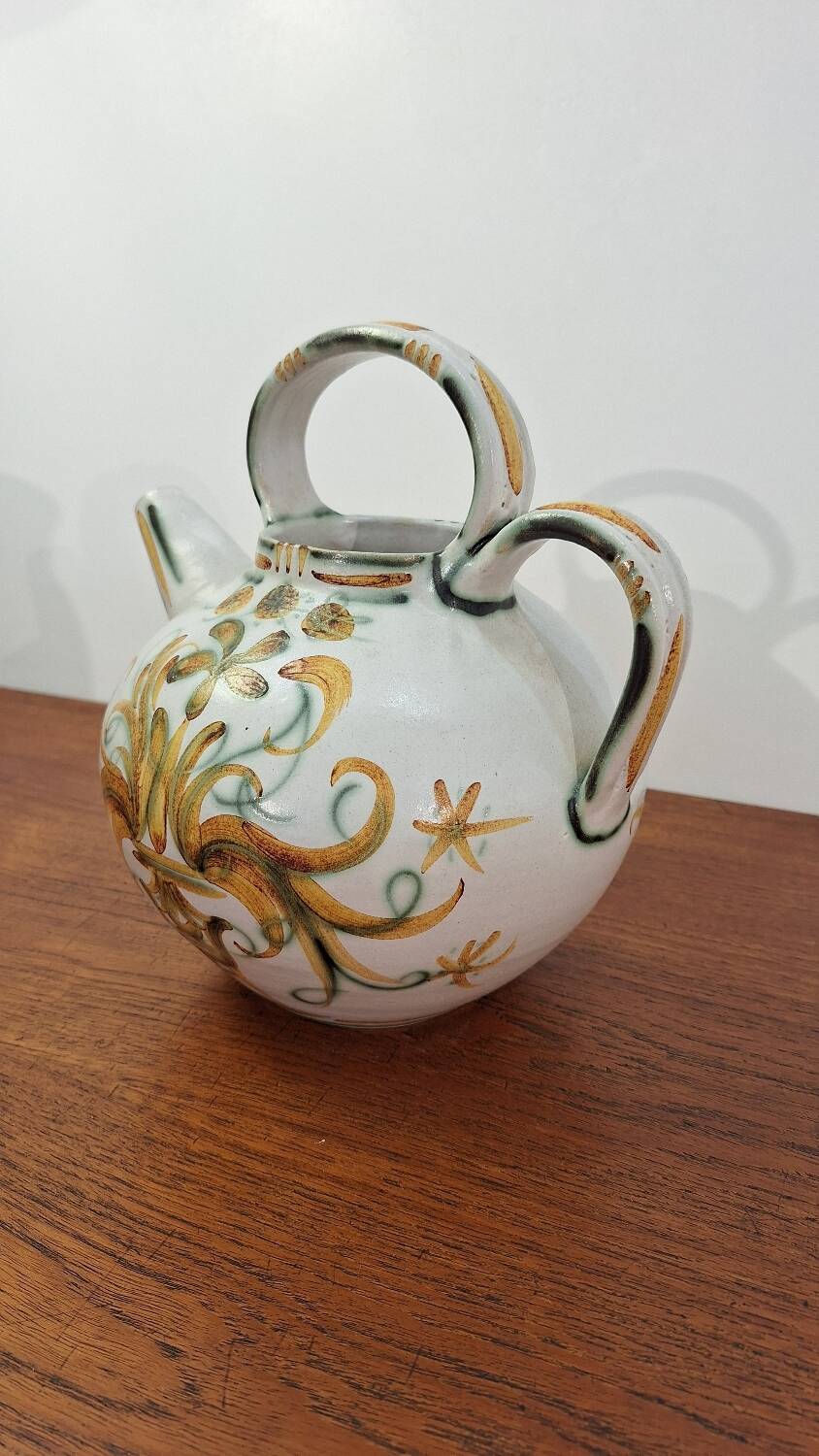 Keraluc Quimper ceramic jug