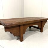 Rustic antique low coffee table side table 1900’s