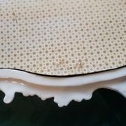 Farnesiana Mirror by Carlo Corvi in ceramic Italy 1950