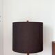 Danish floor lamp in teak and brass by Fog & Mørup 1960s