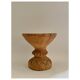 African stool / end table / bedside table in carved solid wood