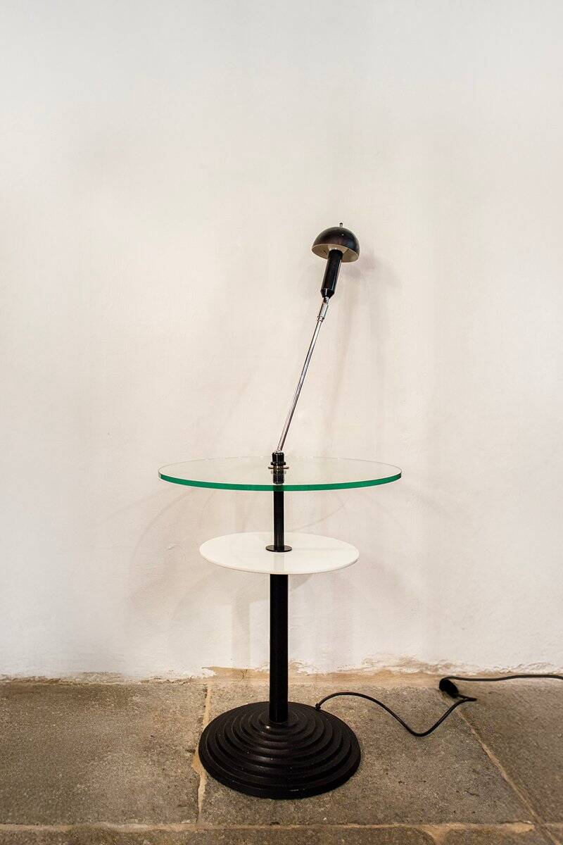 Coffee table by Altair Luce Puppa and Raggi for Fontana Arte, 1988