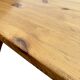 Vintage dining table pinewood 1960 minimalist dining table