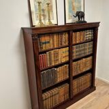 Antique open bookcase
