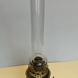 Copper kerosene lamp