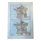 Map of France - 20x29cm